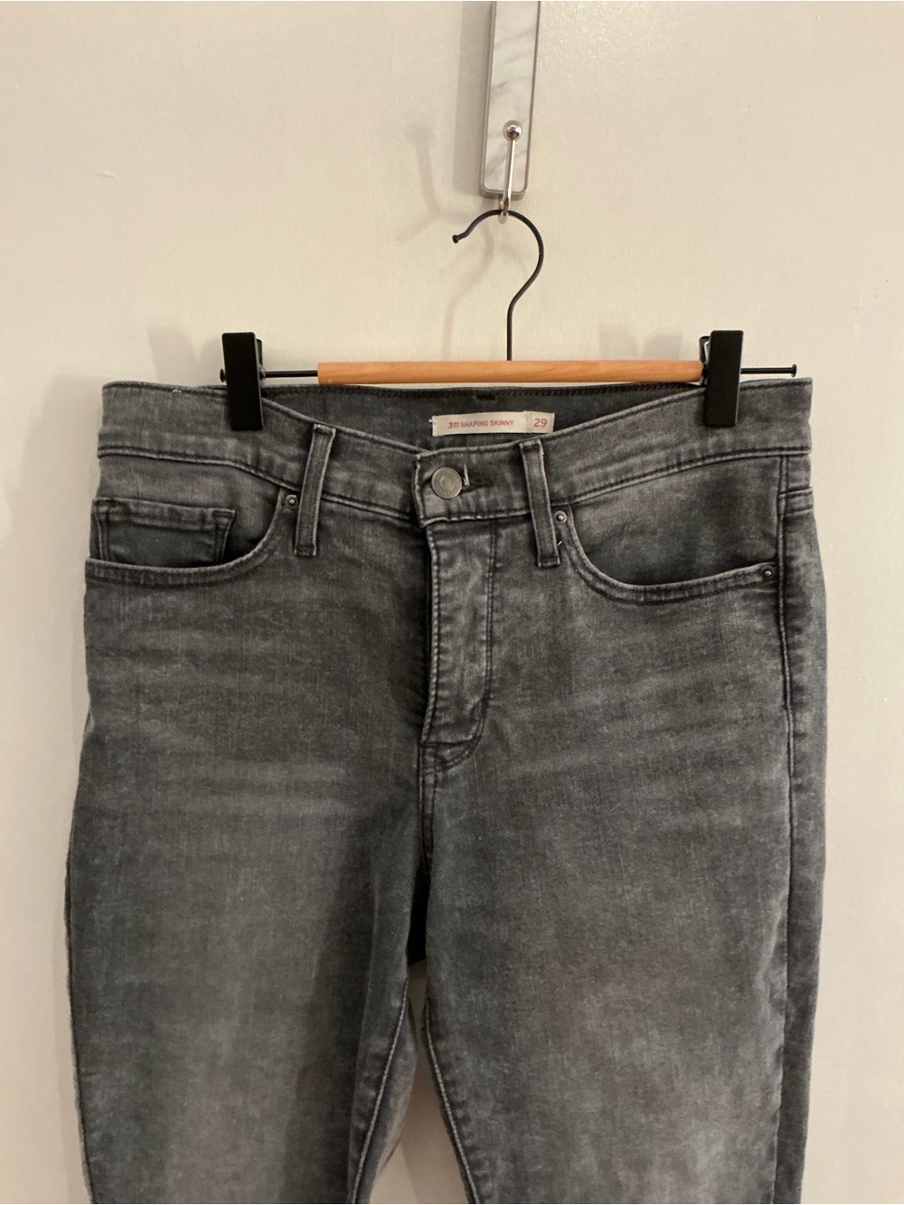 Levi’s Skinny faded black Wash Jeans - Women's Slim Fit
